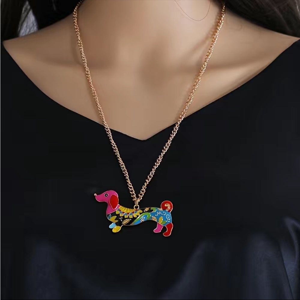- Dachshund Necklace - Picture 2 of 4
